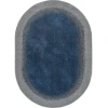 Joy Carpets Kid Essentials Marine Grounded 5ft.4in. x 7ft.8in. Oval Rug