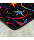 Joy Carpets Neon Lights Fluorescent Have A Blast 12ft. x 6ft. Rect. Rug