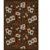 Joy Carpets Games People Play Chocolate Feeling Lucky 10ft.9in. x 13ft.2in. Rect. Rug