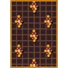 Joy Carpets Games People Play Burgundy Nine Ball 3ft.10in. x 5ft.4in. Rect. Rug