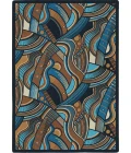 Joy Carpets Kaleidoscope Multi Blue Note 7ft.8in. x 10ft.9in. Rect. Rug