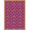Joy Carpets Kaleidoscope Rose Dragonflies 3ft.10in. x 5ft.4in. Rect. Rug