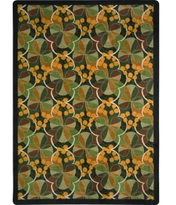 Joy Carpets Kaleidoscope Multi Shamrock 3ft.10in. x 5ft.4in. Rect. Rug