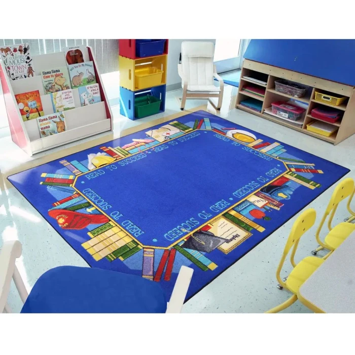 Joy Carpets Kid Essentials Multi Read to Succeed 10ft.9in. x 13ft.2in. Rect. Rug