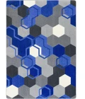 Joy Carpets Kid Essentials Blue Team Up 10ft.9in. x 13ft.2in. Rect. Rug