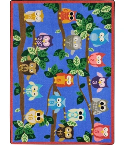 Joy Carpets Kid Essentials Multi It A Hoot 10ft.9in. x 13ft.2in. Rect. Rug