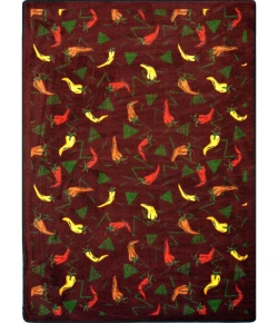 Joy Carpets Kaleidoscope Garnet Jalapeno Fiesta 10ft.9in. x 13ft.2in. Rect. Rug