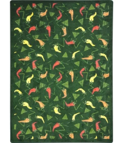 Joy Carpets Kaleidoscope Emerald Jalapeno Fiesta 10ft.9in. x 13ft.2in. Rect. Rug