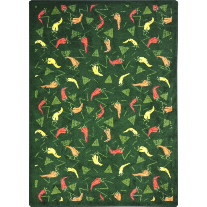 Joy Carpets Kaleidoscope Emerald Jalapeno Fiesta 10ft.9in. x 13ft.2in. Rect. Rug