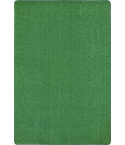 Joy Carpets Kid Essentials Grass Green Just Kidding 12ft. x 15ft. Rect. Rug