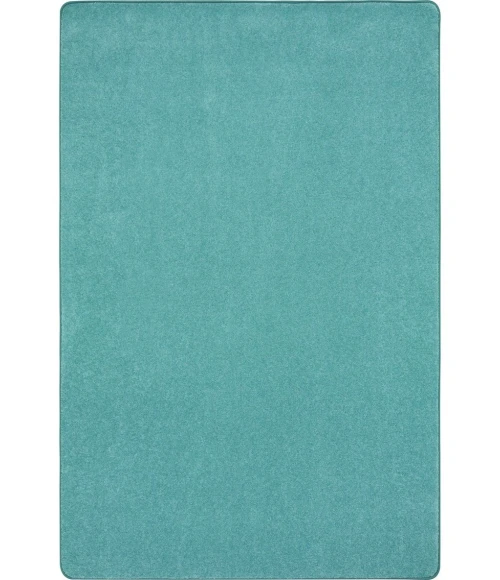 Joy Carpets Kid Essentials Seafoam Just Kidding 12ft. x 12ft. Square Rug