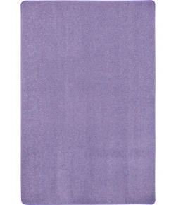 Joy Carpets Kid Essentials Very Violet Just Kidding 12ft. x 12ft. Square Rug