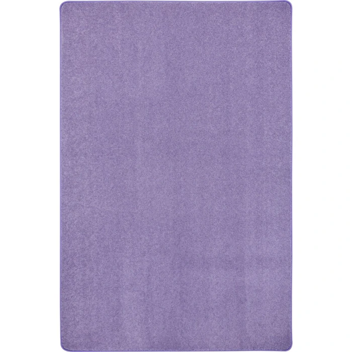 Joy Carpets Kid Essentials Very Violet Just Kidding 12ft. x 7ft.6in. Rect. Rug
