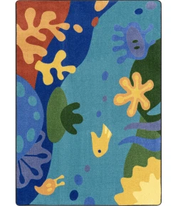 Joy Carpets Kid Essentials Multi Just Pretend 3ft. 10in. x 5ft. 4in. Rect. Rug