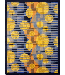 Joy Carpets Games People Play Blue Keeping Score 10ft.9in. x 13ft.2in. Rect. Rug