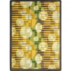 Joy Carpets Games People Play Gold Keeping Score 3ft.10in. x 5ft.4in. Rect. Rug