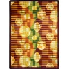 Joy Carpets Games People Play Rust Keeping Score 3ft.10in. x 5ft.4in. Rect. Rug