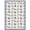 Joy Carpets Kaleidoscope Beige Flower Garden 7ft. 8in. x 10ft. 9in. Rect. Rug