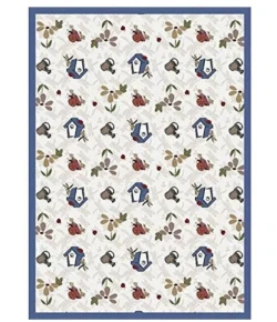 Joy Carpets Kaleidoscope Beige Flower Garden 3ft. 10in. x 5ft. 4in. Rect. Rug