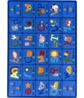 Joy Carpets Kid Essentials Multi La Fonica 5ft.4in. x 7ft.8in. Rect. Rug