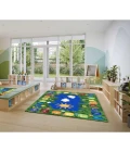 Joy Carpets Kid Essentials Multi Learning Garden 7ft. 8in. x 10ft. 9in. Rect. Rug