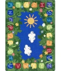 Joy Carpets Kid Essentials Multi Learning Garden 7ft. 8in. x 10ft. 9in. Rect. Rug