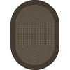 Joy Carpets Kid Essentials Chocolate Like Home 10ft.9in. x 13ft.2in. Oval Rug