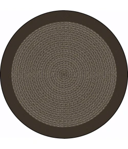 Joy Carpets Kid Essentials Chocolate Like Home 7ft.7in. Round Rug