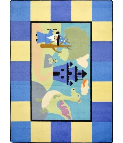 Joy Carpets Kid Essentials Multi Lil Wizard 5ft.4in. x 7ft.8in. Rect. Rug