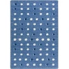 Joy Carpets Claremont Kids Blue Skies Little Moons 3ft.10in. x 5ft.4in. Rect. Rug