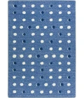 Joy Carpets Claremont Kids Blue Skies Little Moons 5ft.4in. x 7ft.8in. Rect. Rug