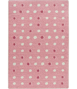 Joy Carpets Claremont Kids Blush Little Moons 3ft.10in. x 5ft.4in. Rect. Rug