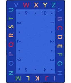 Joy Carpets Kid Essentials Multi Lively Letters 10ft.9in. x 13ft.2in. Rect. Rug