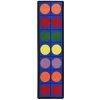 Joy Carpets Kid Essentials Multi Lots of Dots 2ft.1in. x 7ft.8in. Rect. Rug