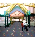Joy Carpets Playful Patterns Seaside Love Letters 3ft.10in. x 5ft.4in. Rect. Rug