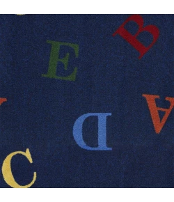 Joy Carpets Playful Patterns Rainbow Love Letters 7ft.8in. x 10ft.9in. Rect. Rug