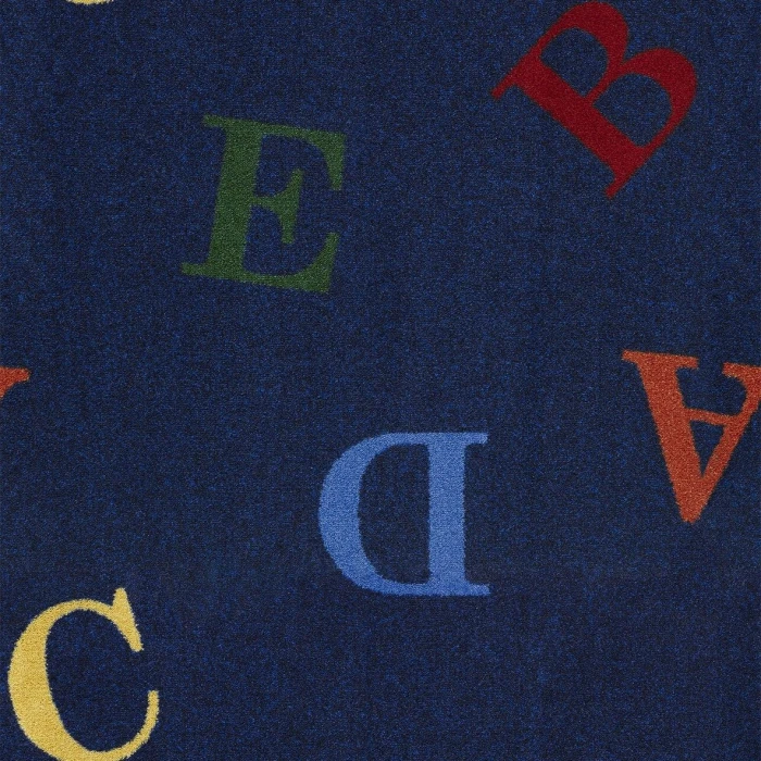 Joy Carpets Playful Patterns Rainbow Love Letters 3ft.10in. x 5ft.4in. Rect. Rug