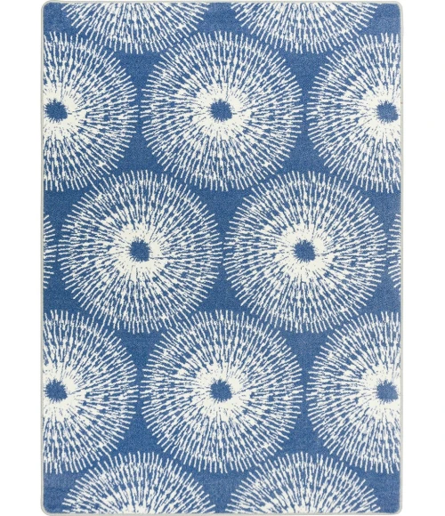 Joy Carpets Claremont Kids Blue Skies Make A Wish 5ft.4in. x 7ft.8in. Rect. Rug