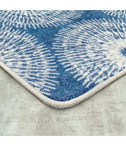 Joy Carpets Claremont Kids Blue Skies Make A Wish 5ft.4in. x 7ft.8in. Rect. Rug