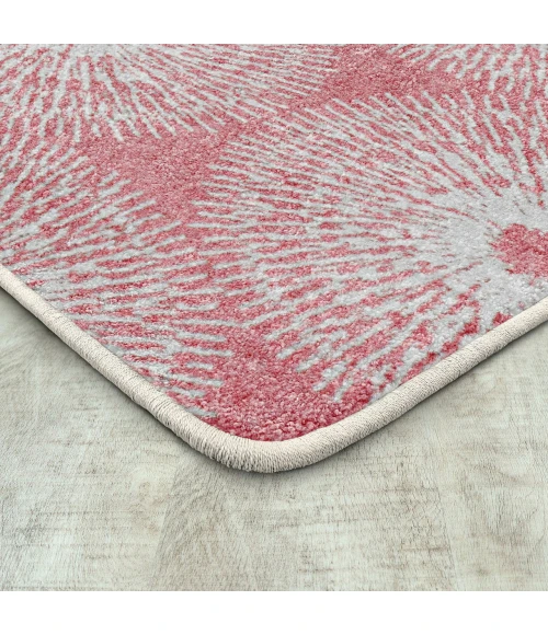 Joy Carpets Claremont Kids Blush Make A Wish 5ft.4in. x 7ft.8in. Rect. Rug