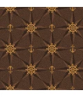 Joy Carpets Kaleidoscope Chocolate Mariners Tale 3ft.10in. x 5ft.4in. Rect. Rug