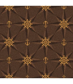 Joy Carpets Kaleidoscope Chocolate Mariners Tale 3ft.10in. x 5ft.4in. Rect. Rug