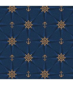 Joy Carpets Kaleidoscope Navy Mariners Tale 10ft.9in. x 13ft.2in. Rect. Rug