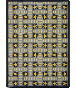 Joy Carpets Any Day Matinee Gray Marquee Star 10ft.9in. x 13ft.2in. Rect. Rug