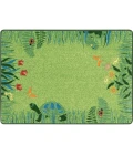 Joy Carpets Kid Essentials Green Merry Meadows 2ft. 8in. x 3ft. 10in. Rect. Rug