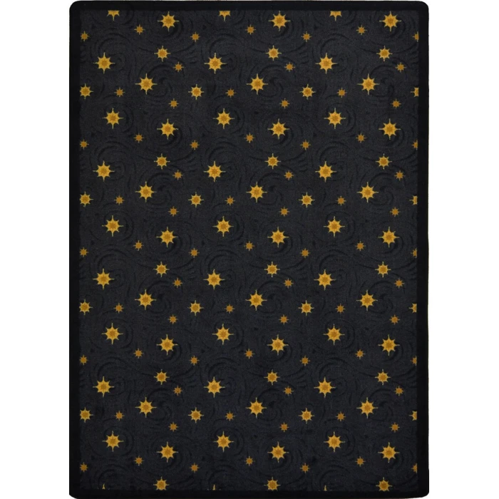 Joy Carpets Any Day Matinee Charcoal Milky Way 3ft.10in. x 5ft.4in. Rect. Rug