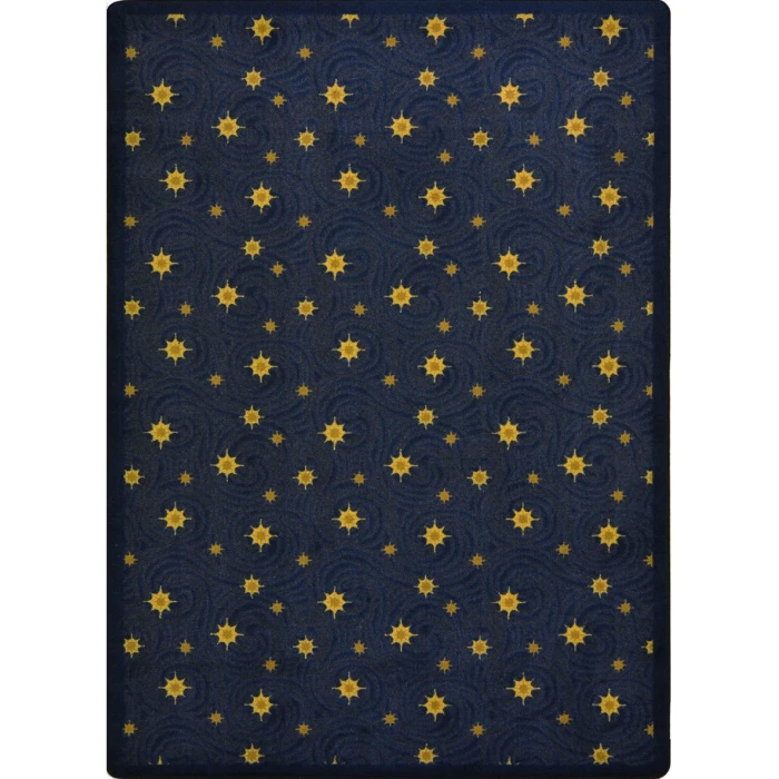 Joy Carpets Any Day Matinee Slate Milky Way 5ft.4in. x 7ft.8in. Rect. Rug