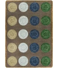 Joy Carpets Kid Essentials Multi Mindful Seating 5ft.4in. x 7ft.8in. Rect. Rug