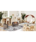 Joy Carpets Kid Essentials Sunset Mojave Bloom 5ft. 4in. x 7ft. 8in. Rect. Rug