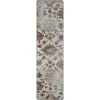 Joy Carpets Kid Essentials Terracotta Mojave Bloom 2ft. 1in. x 7ft. 8in. Runner Rect. Rug